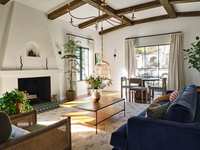 Historic Home with Exposed Beams and Fireplace